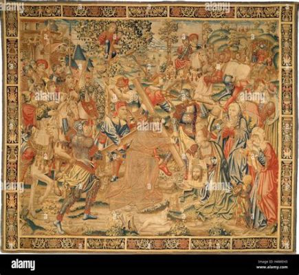  Khilji's Triumphant Processional Tapestry - A Majestic Symphony in Silk and Gold